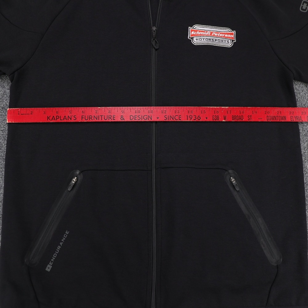 Schmidt Peterson Motorsports Full Zip Jacket Black Mens Large OGIO Endurance - Picture 7 of 7
